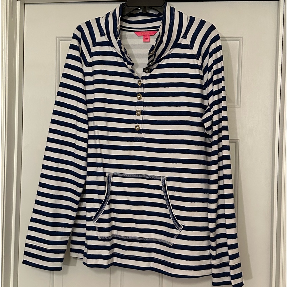 Lilly Pulitzer Striped Popover Size XL